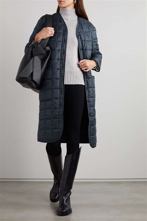 Anine Bing Andy Quilted Shell Coat Net A Porter