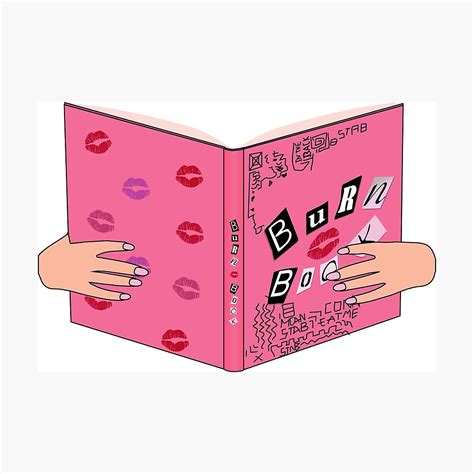 Burn Book Mean Girls Sticker Clip Art Library