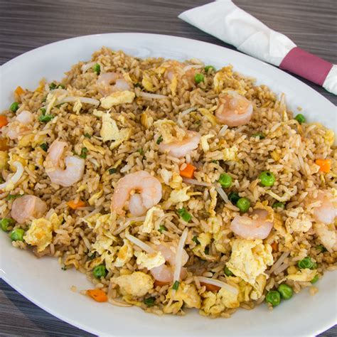 Shrimp Fried Rice Fubelly Houston Chinese Vietnamese Food