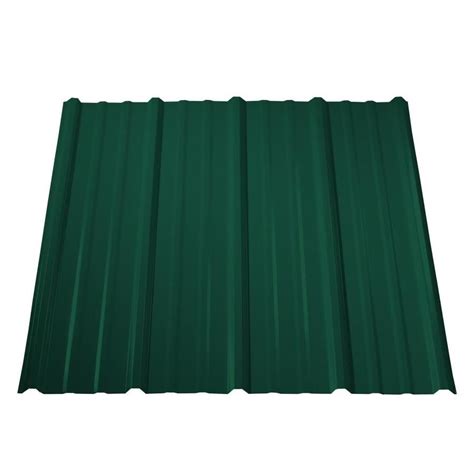 Metal Sales Pro Panel Ii 3 Ft X 12 Ft Ribbed Forest Green Colorfit40