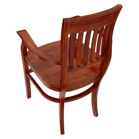 Free shipping for many items! Siena Rustic Solid Wood Arm Dining Chair