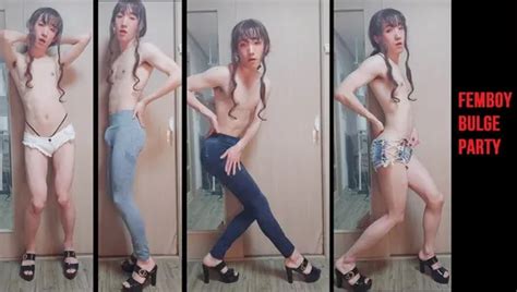 Asian Femboy Shows Huge Cumshot Masturbation XHamster