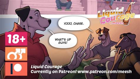 Meesh On Twitter Page Of My New Comic Liquid Courage Is Up On Patreon Comic Access Starts