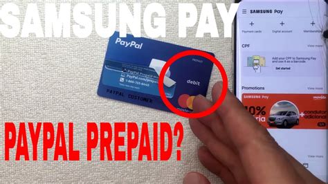 Maybe you would like to learn more about one of these? Can You Use Paypal Prepaid Debit Card On Samsung Pay? 🔴 - YouTube
