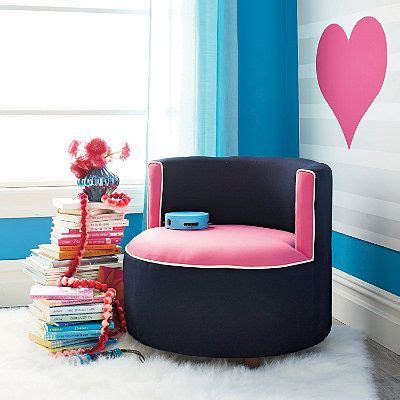 Baby & kids room furniture. This comfy upholstered chair for kids rooms gives your ...