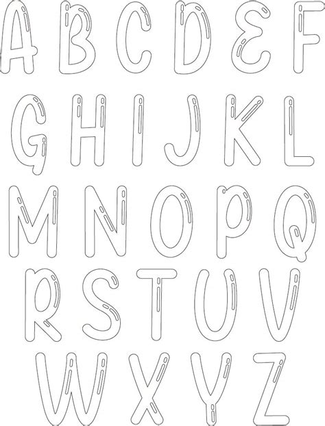 Here's a pdf file of printable alphabet flashcards by abc teach. 5 Best Printable Bubble Letters Alphabet J - printablee.com