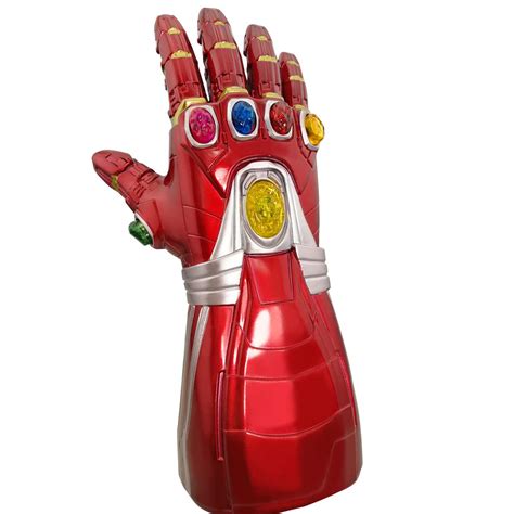 Xxf Iron Man Infinity Gauntletiron Man Infinity Glove Led Stone Light