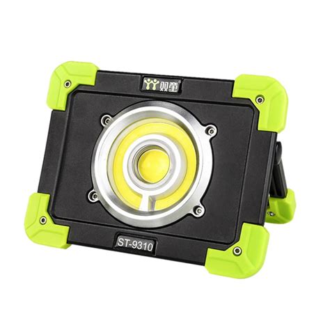 Portable Camping Lights 20w 1500lm Led Cob Work Lamp Usb Rechargeable