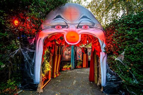 Horror Circus Entrance Arch Halloween Party Scary Scary Carnival