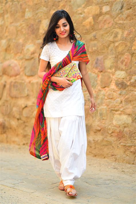 White Patiala Suit Indian Designer Wear Punjabi Salwar Suits Indian