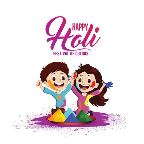 Creative Illustration Of Happy Holi Celebration 2157047 Vector Art At