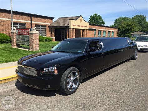 Black Chrysler 300 Stretch Limousine Showtime Transportation Online