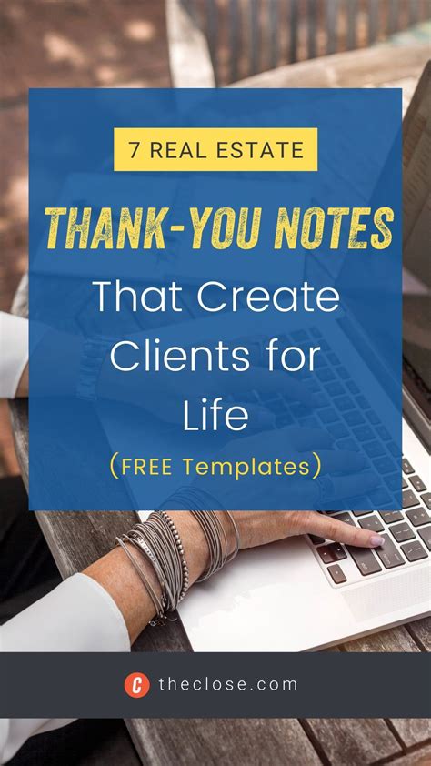 9 Real Estate Thank You Notes That Create Clients For Life Templates