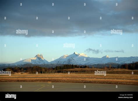 Norway Tromso Airport Stock Photo Alamy