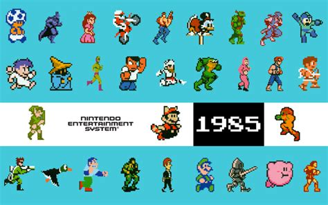 47 Nintendo Characters Wallpaper Wallpapersafari