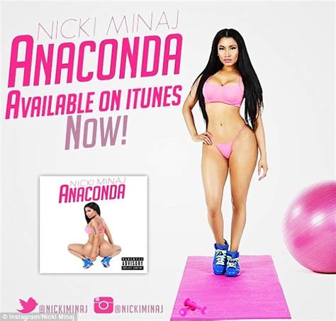 Nicki Minaj Shows Off Her Wild Side And Infamous Derriere In Anaconda