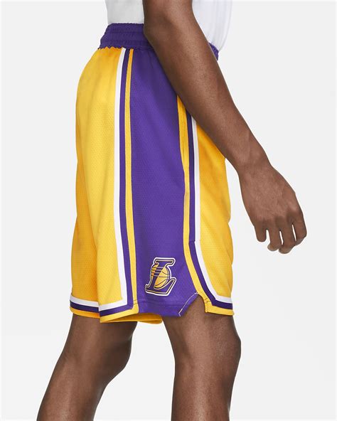 Los Angeles Lakers Icon Edition Mens Nike Nba Swingman Shorts