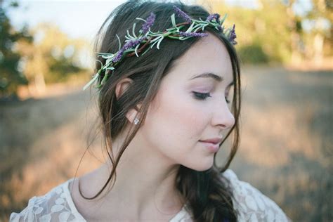 Flowers In Her Hair Hair Wreath Floral Crown Hair