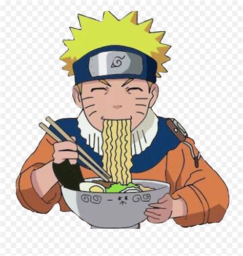 Naruto Food Emoji Naruto Eating Ramen Pngnaruto Emojis Free