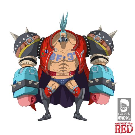 Franky Red Movie One Piece By Caiquenadal On Deviantart