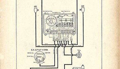 antique automobile wiring diagrams for sale