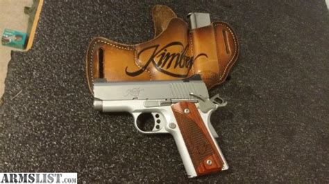 Armslist For Sale Kimber Ultra Carry Ii Stainless With Custom Holster