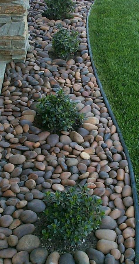 Small Front Yard Landscaping Ideas With Rocks