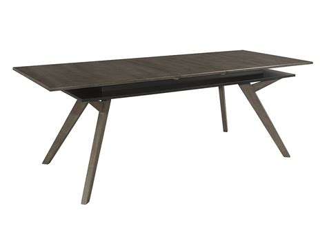 Transitional Two Tone Dining Table Caravana Furniture