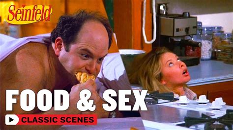 George Combines His Two Passions The Blood Seinfeld Youtube