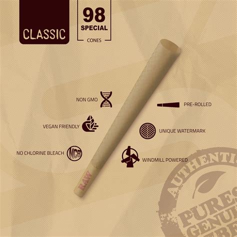 Buy Raw Classic 98 Special Cones Online Esd Official