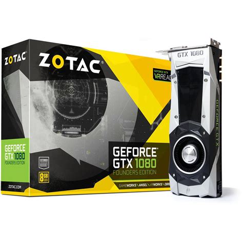 Zotac Geforce Gtx 1080 Founders Edition Graphics Zt