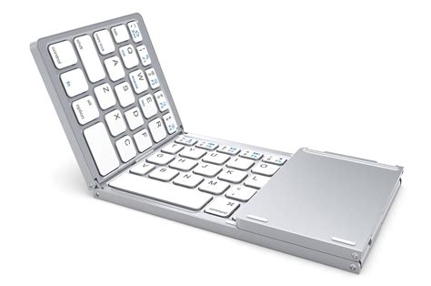 This 26 Foldable Bluetooth Keyboard And Touchpad Is So Compact Itll