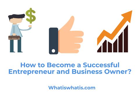 How To Become A Successful Entrepreneur And Business Owner