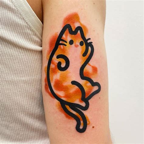 Top 107 Ginger Cat Tattoo