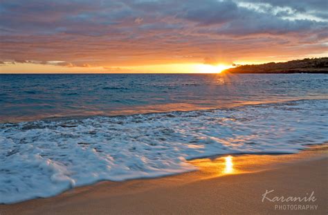 Maui Seascape Sunset Hawaii Pictures