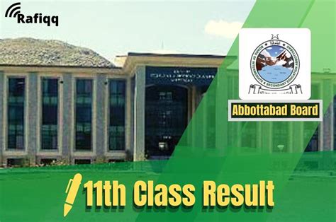 11th Class Result 2024 Bise Abbottabad Board