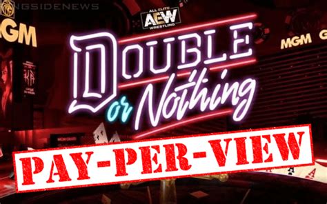 Cpm or cost per 1000 impressions. AEW Double Or Nothing Pay-Per-View Buys 'Easily' Beat UFC ...