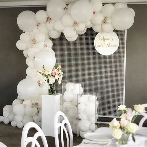 Pastel Macaron Balloon Arch Set Wedding Bridal Shower Party Backdrop