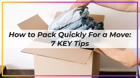 Fast And Easy Packing For A Move 7 Key Tips Moving U And Junk U