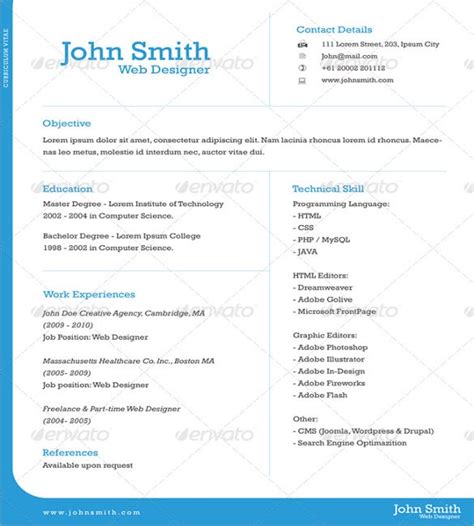 Learn how to clearly explain your skills and knowledge to potential employers. 41+ One Page Resume Templates - Free Samples, Examples ...