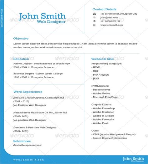 Download free cv resume 2020, 2021 samples file doc docx format or use builder creator maker. 41+ One Page Resume Templates - Free Samples, Examples ...