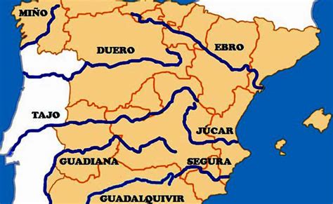 Fiumi Della Spagna I Fiumi Pi Importanti Della Spagna Cartina Dati Europa