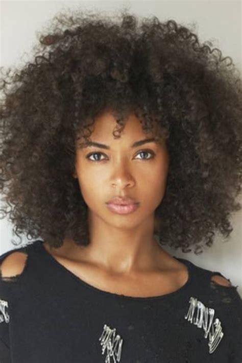 Curling Afro Haircut Curly Hairstyles For Black Women Natural