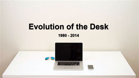 Letterhead examples are the thing you need when you start designing your company's or your client's stationary. Evolution Of The Desk - YouTube