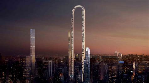 The Big Bend U Shaped New York Skyscraper Seeks Longest In The World
