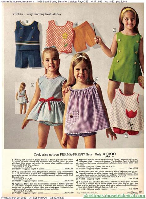Sears Spring Summer Catalog Page Christmas Catalogs Holiday Wishbooks Vintage