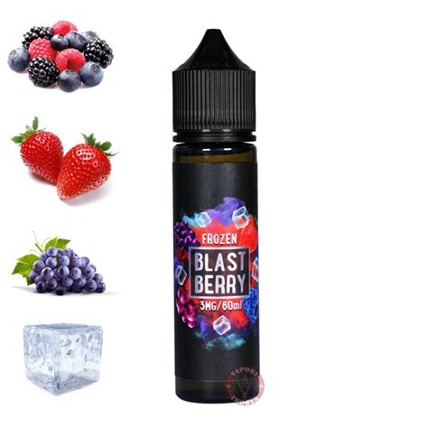 Buy Blast Berry Frozen By Samsvape 60ml 3mg Online Saudi Vape Offer