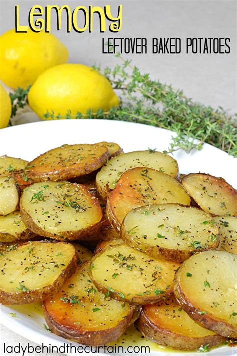 These leftover baked potato recipes turn your humble potato into something spectacular. Lemony Leftover Baked Potatoes