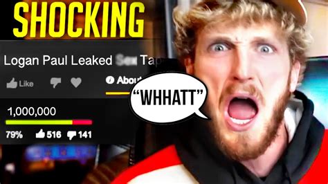 Logan Paul Watches Leaked Sx3 Tape Footage Youtube
