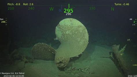 Intrestingly, the wreck of the destroyer johnston was located in water 62% deeper than where the rms titanic lay in the north atlantic. The propeller of the USS Johnston, the actual deepest ...
